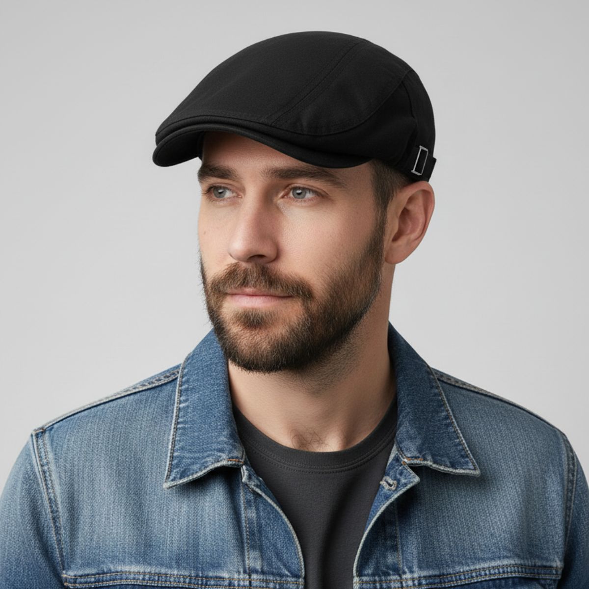 Beret Casquette Noir