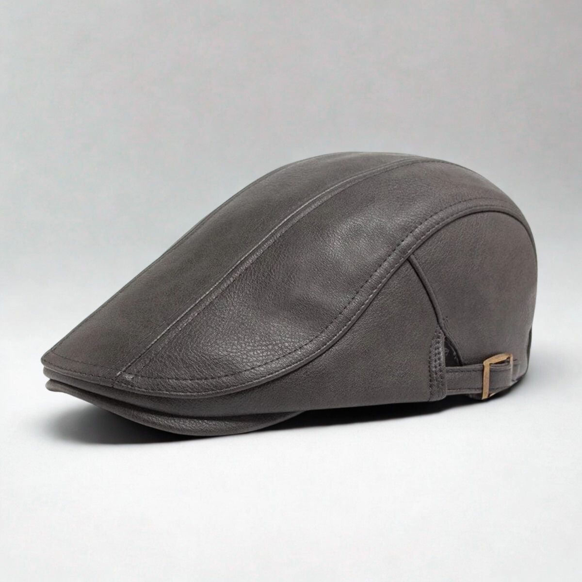 Beret Casquette Cuir