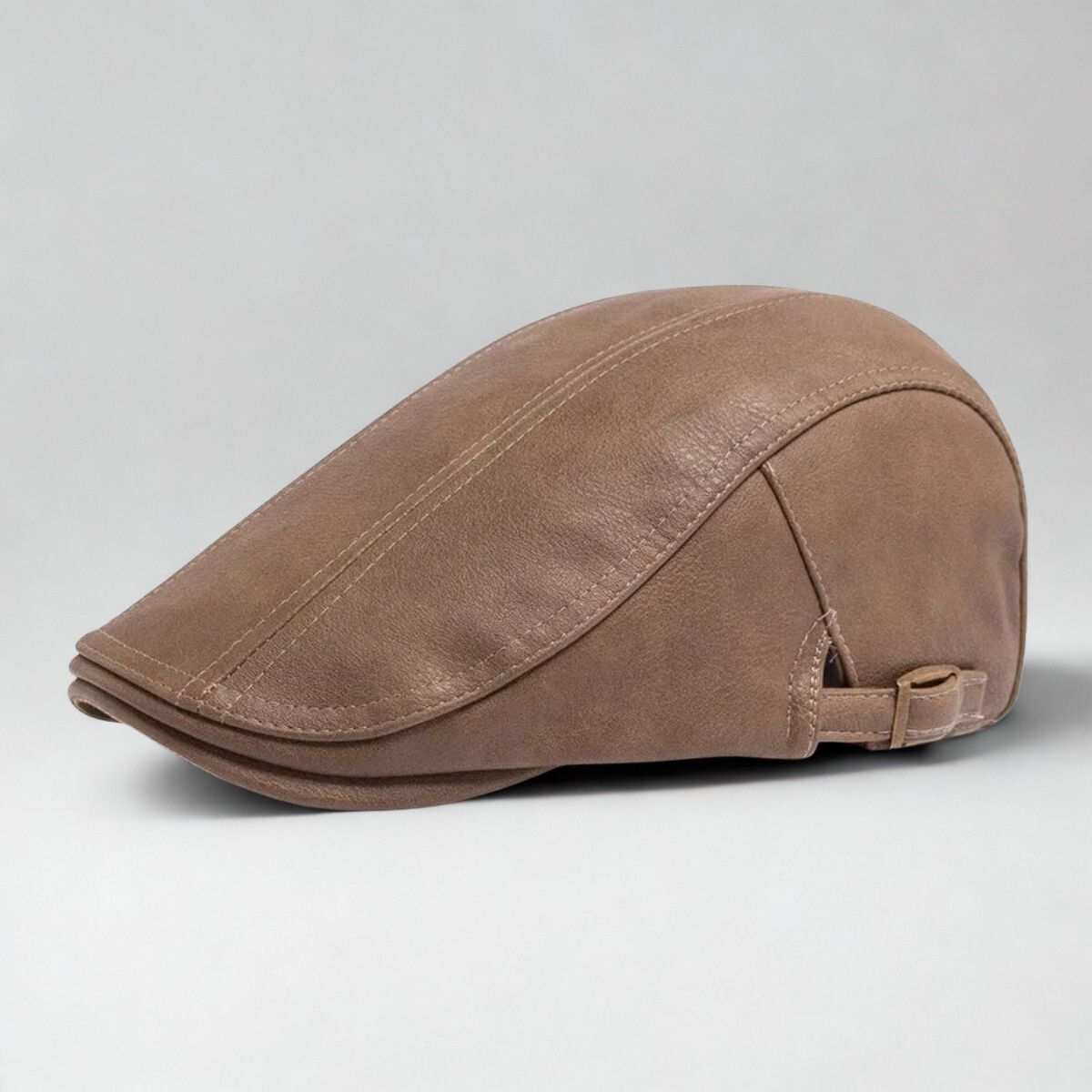 Beret Casquette Cuir