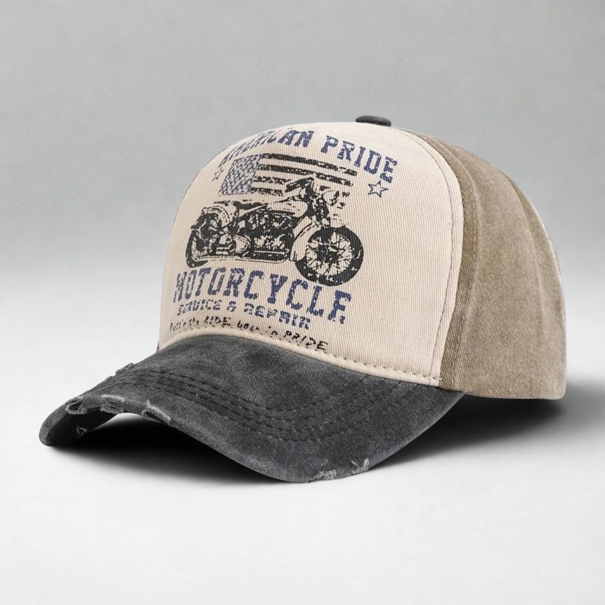 Casquette Moto Vintage